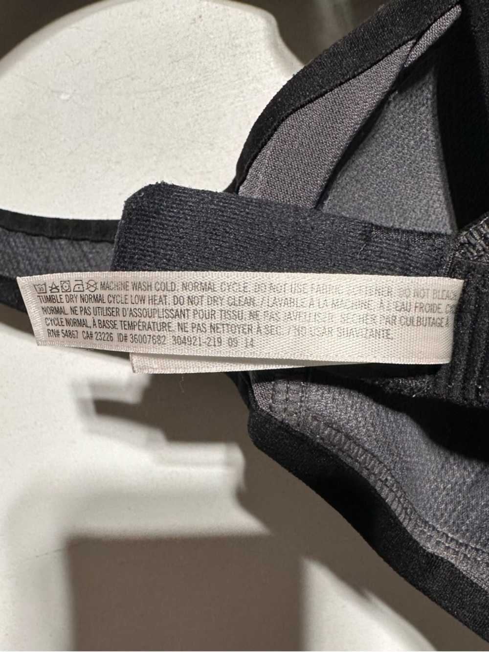 Victoria’s Secret VSX 32C High Impact Racerback Mesh Sports Bra Black - Picture 6 of 6